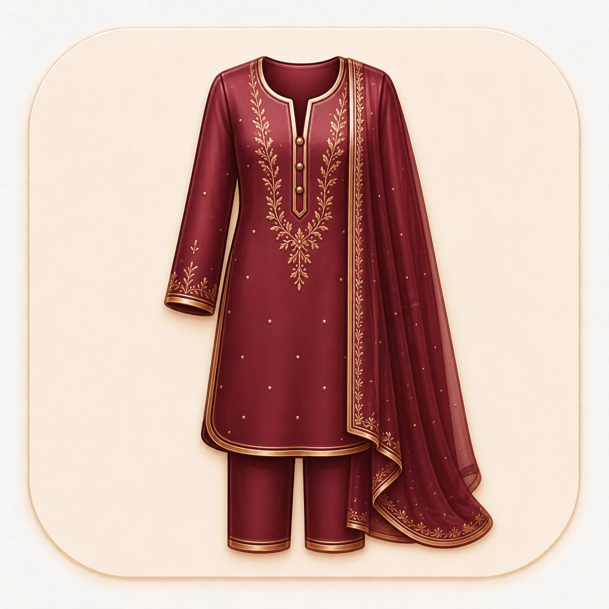 Women's Lawn Suits