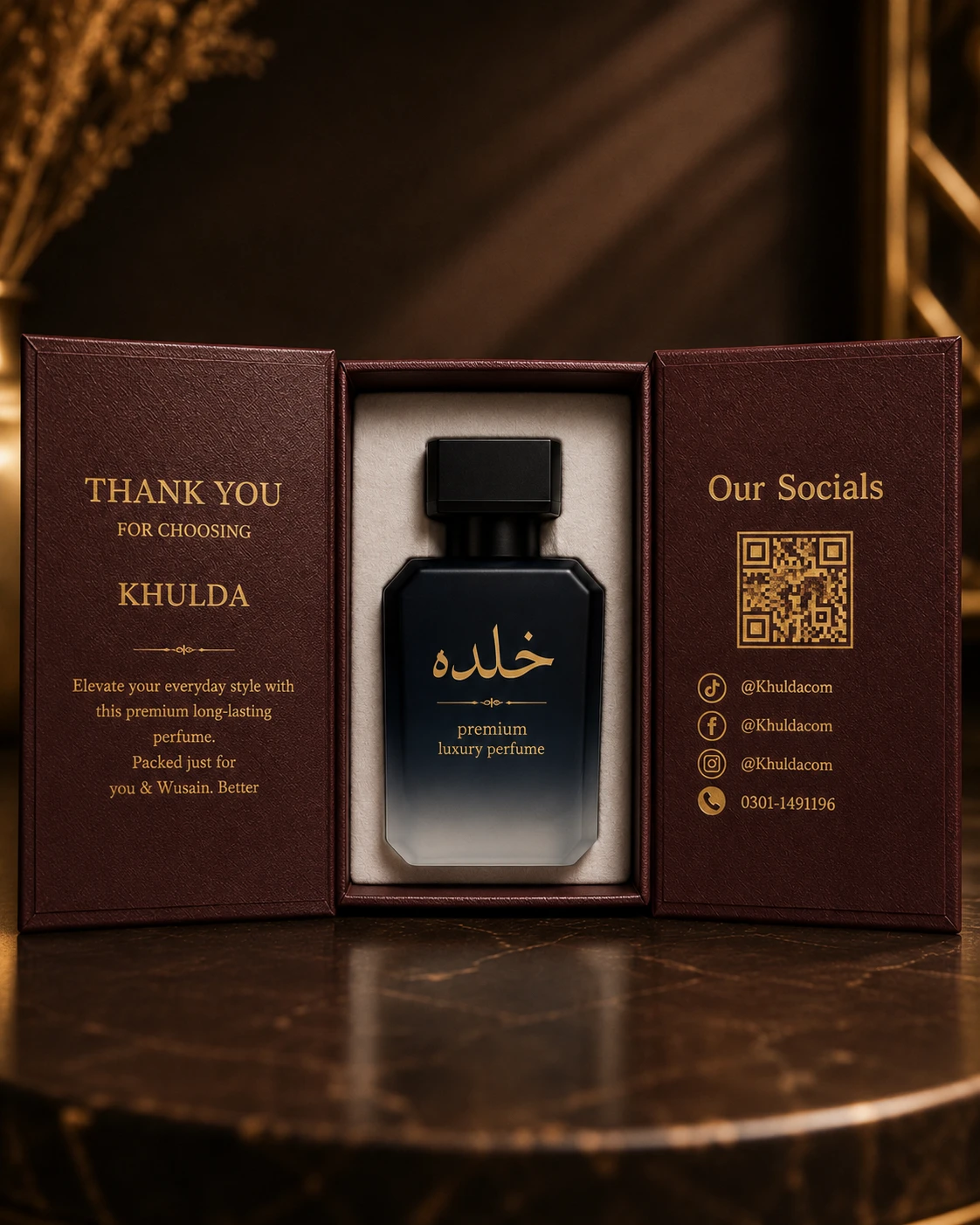 Khulda Premium Luxury Perfume for Men's
