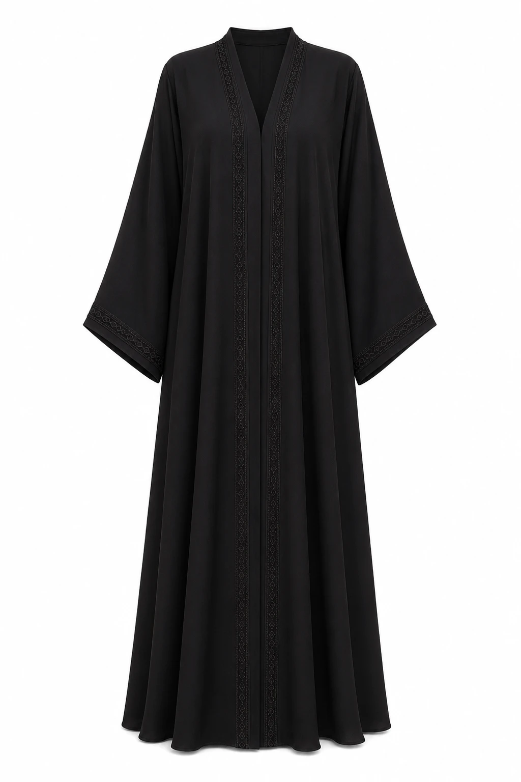Black Iranian Abaya for Women | Premium Hooded Modest Islamic Wear