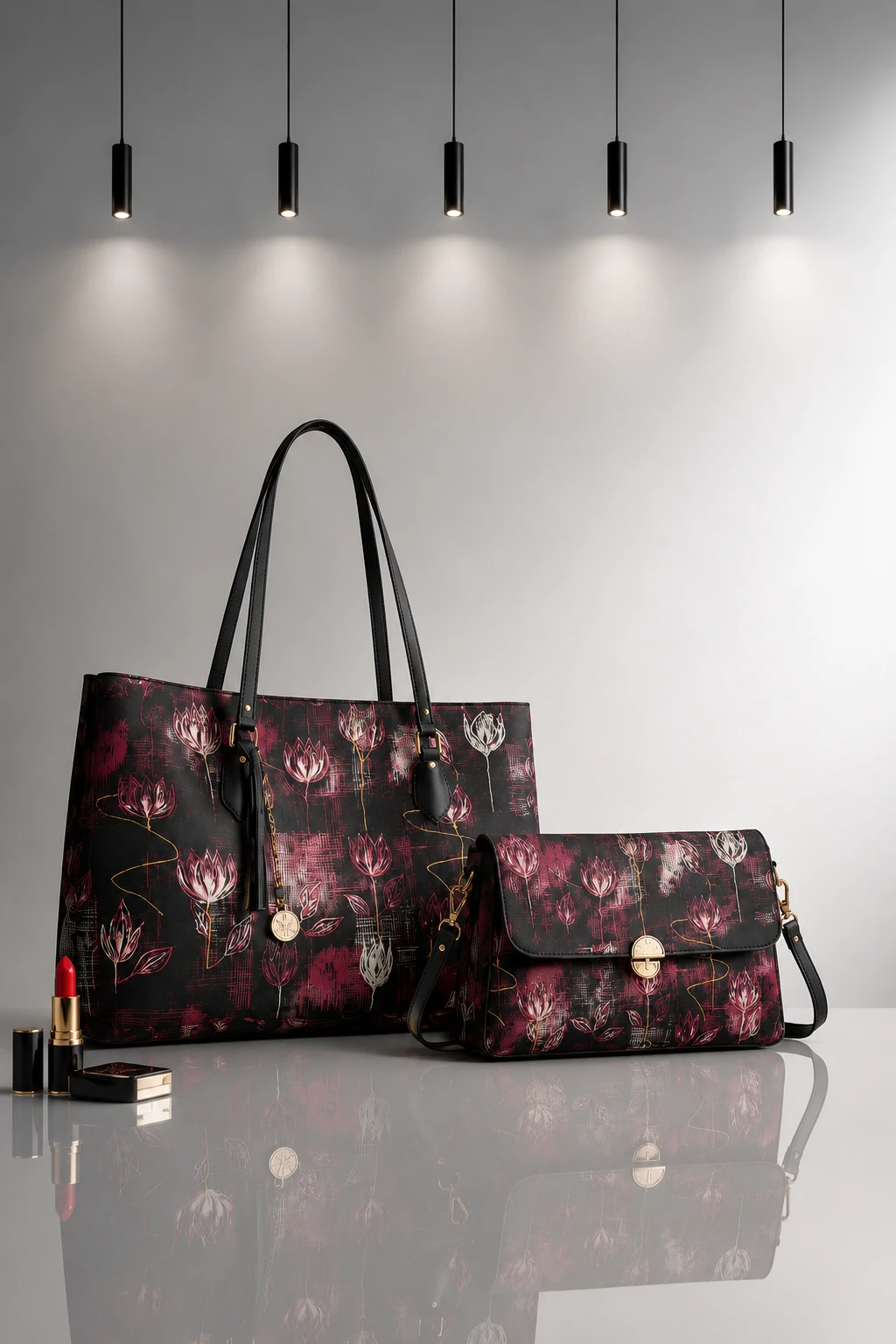 Stylish Printed Tote Handbag for Women | Casual Shoulder Bag